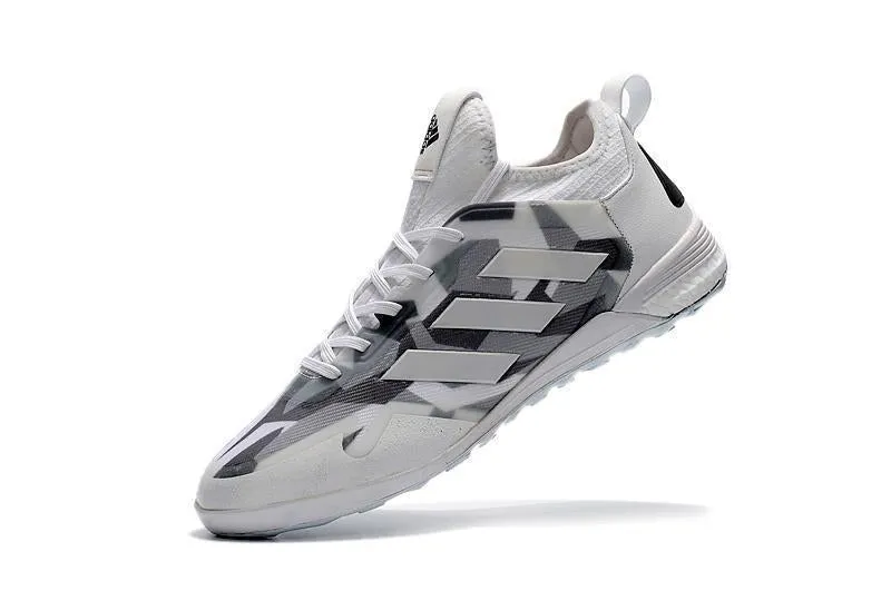 Adidas ACE Tango TF Soccer Cleats White Gray