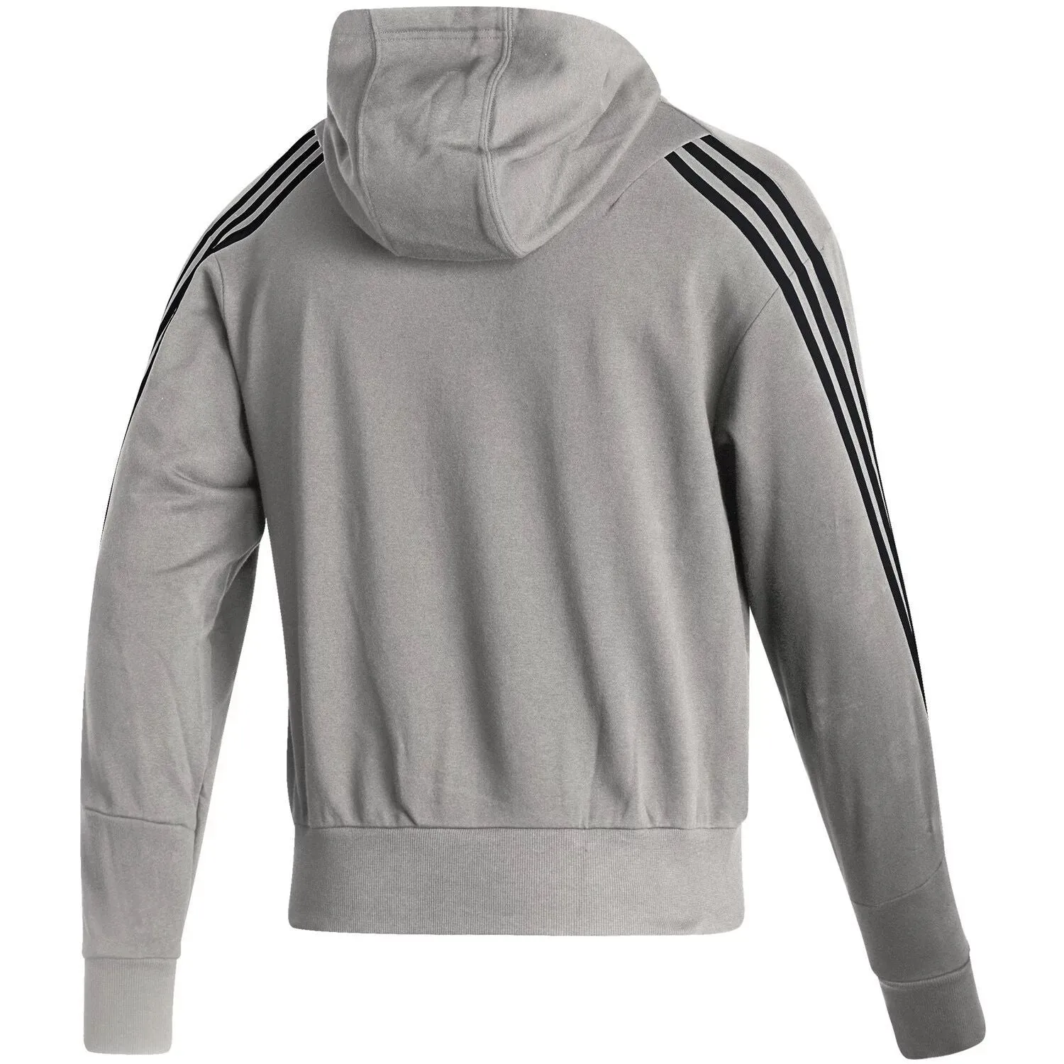 adidas Men's Gray San Jose Sharks Fashion Full Zip Hoodie