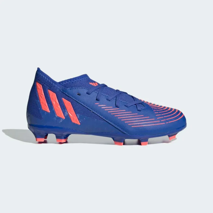 Adidas Predator Edge.3 Firm Ground Ps-Boys Football Shoes Hi-Res Blue