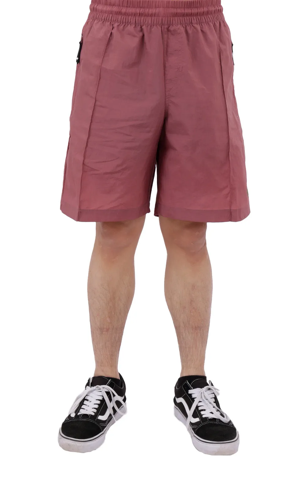 Adidas Skateboarding Heritage Wind Shorts - Quiet Crimson/Focus