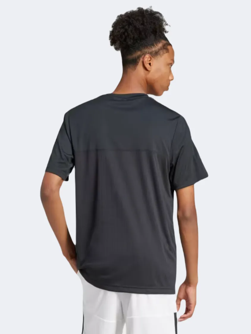 Adidas Tiro Q1 Men Sportswear T-Shirt Black