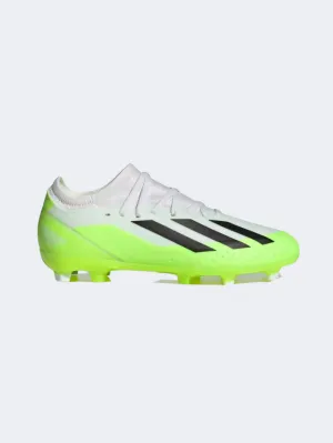 Adidas X Crazyfast.3 Kids Football Shoes Cloud White /Lemon