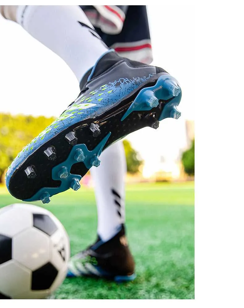 Adult High-Top Soccer Cleats for Pro Matches