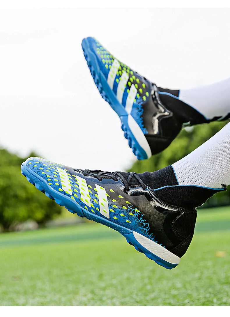 Adult High-Top Soccer Cleats for Pro Matches