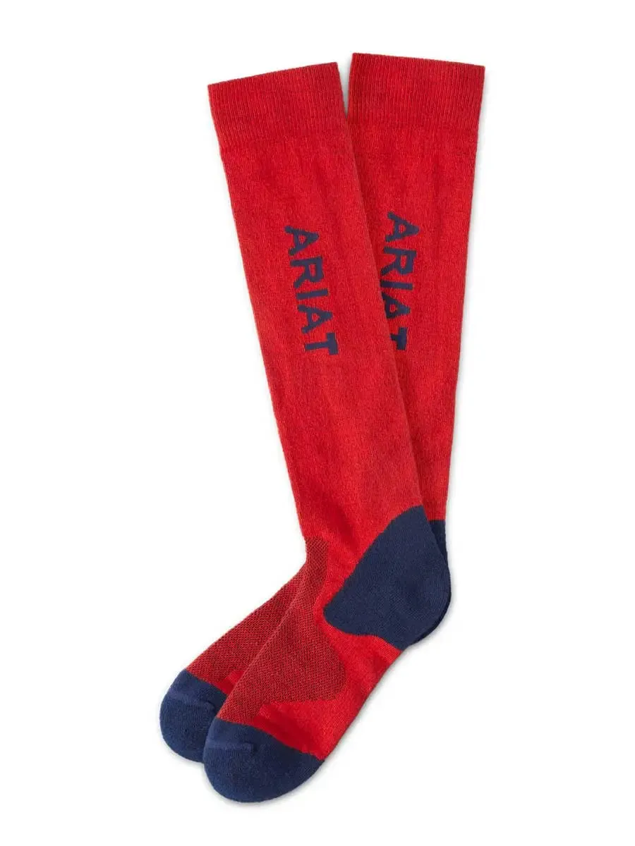 ARIAT Socks - AriatTEK Performance - Red