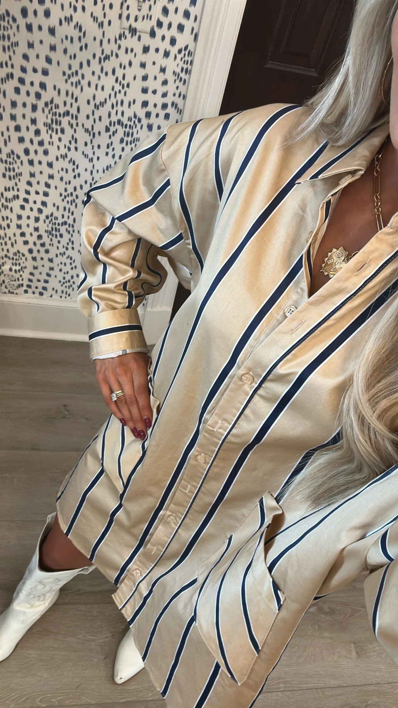 Aspen Oversized Shirt Dress