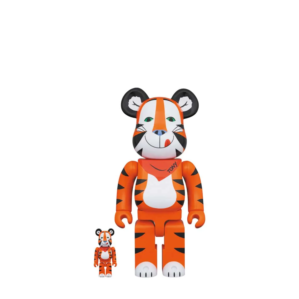 BE@RBRICK TONY THE TIGER VINTAGE VER. 100% & 400%