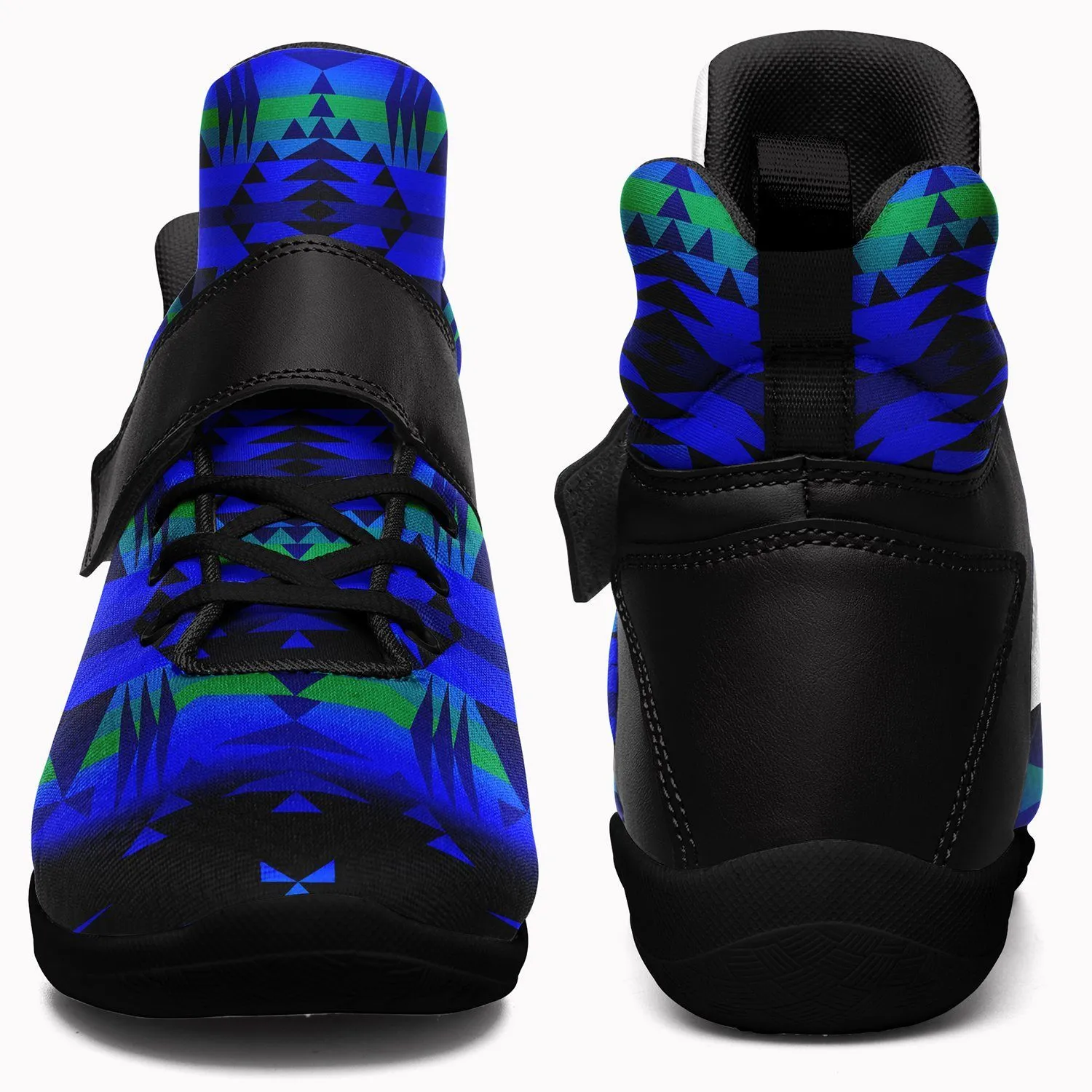 Between the Blue Ridge Mountains Ipottaa Basketball / Sport High Top Shoes - Black Sole