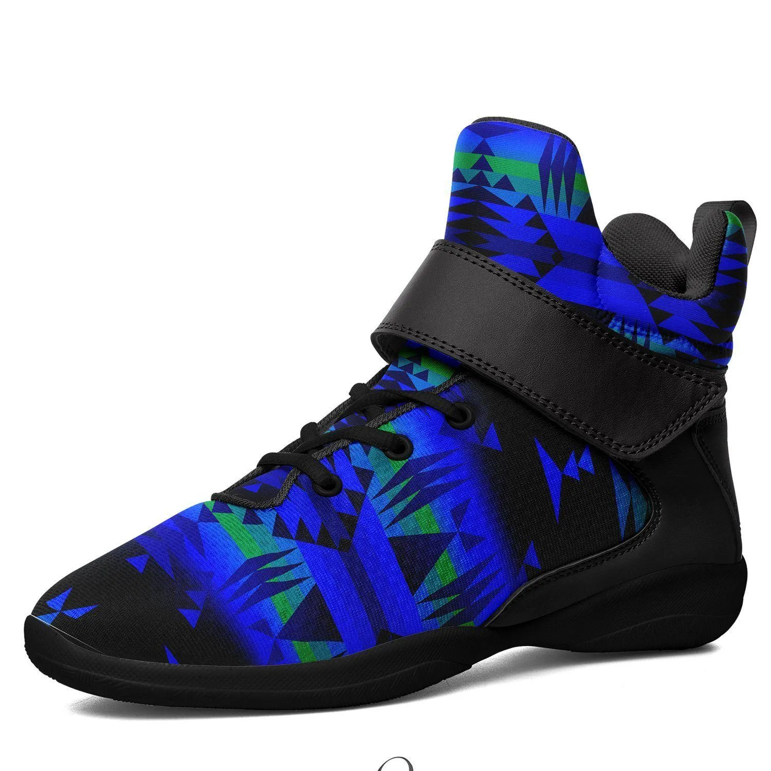 Between the Blue Ridge Mountains Ipottaa Basketball / Sport High Top Shoes - Black Sole