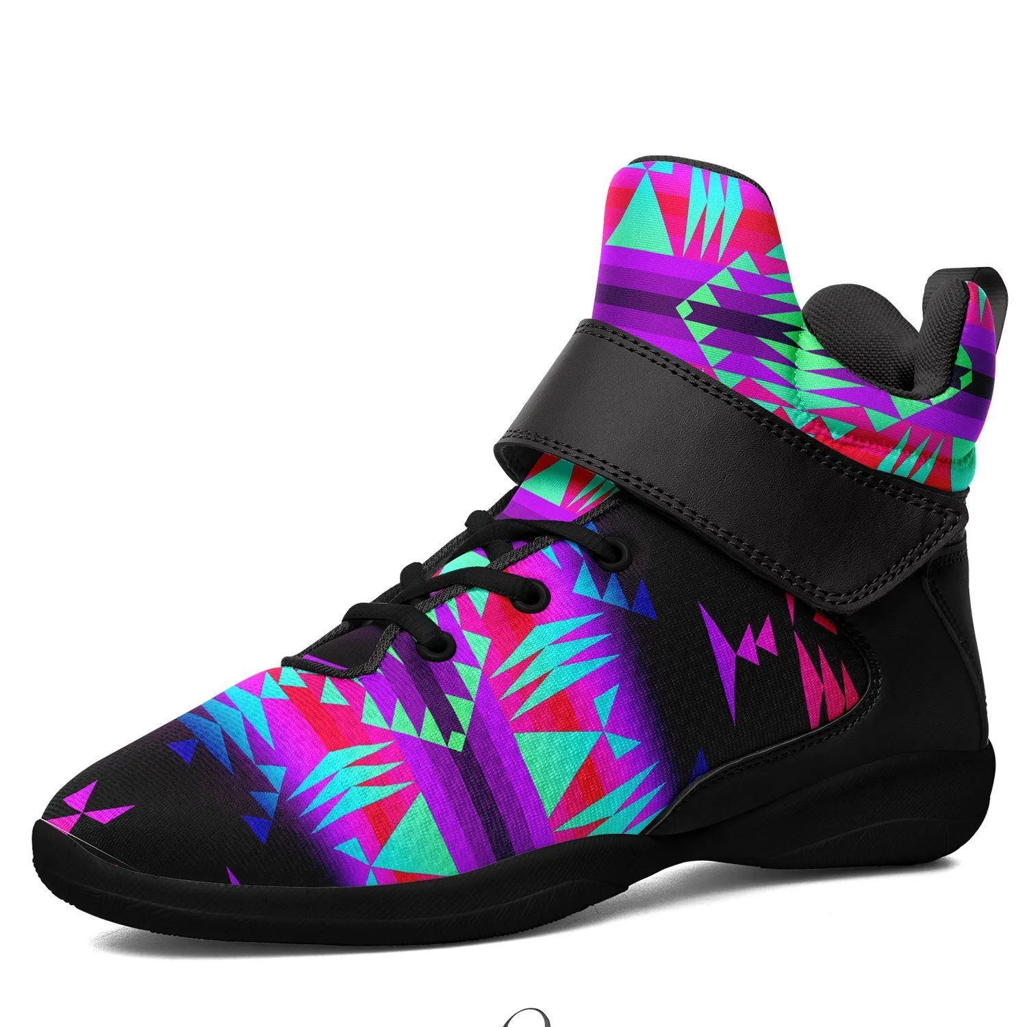 Between the Rocky Mountains Ipottaa Basketball / Sport High Top Shoes - Black Sole