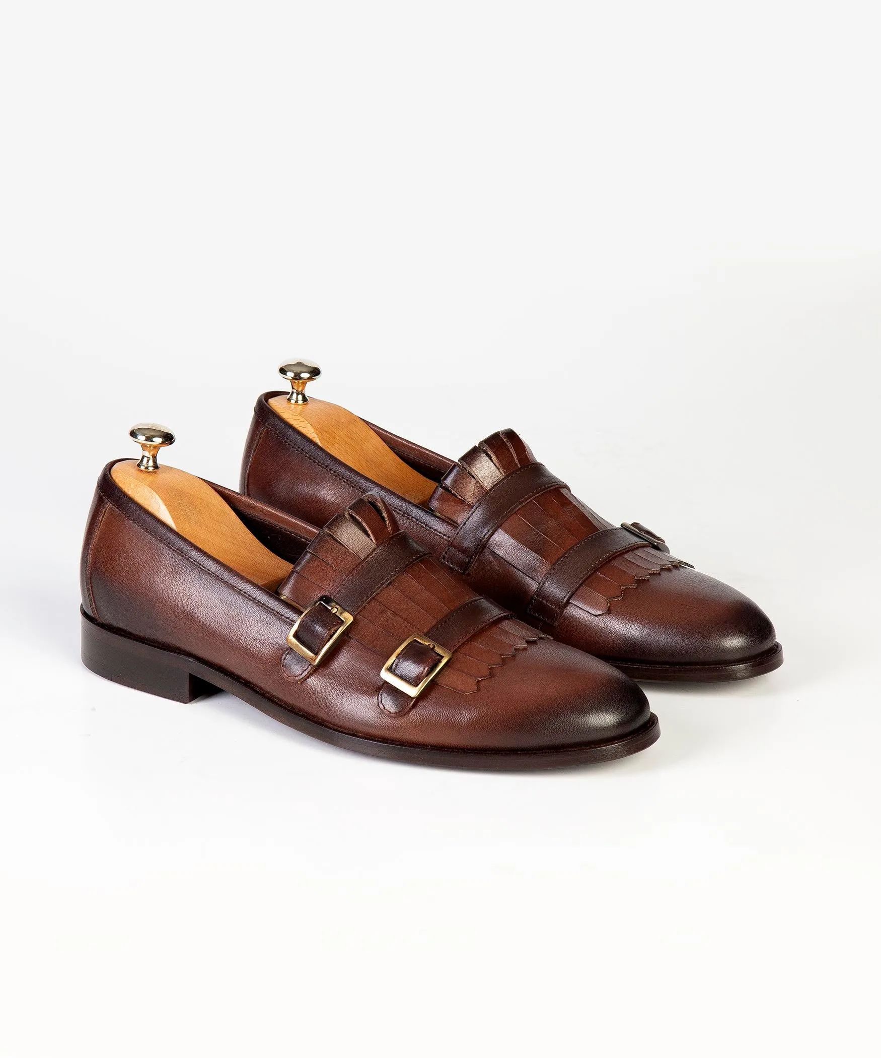 Brown Monk Loafer shoe