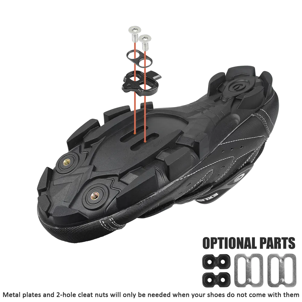 BV Bike Cleats Compatible with Shimano SPD, 14° Adjustment | BV-CT-01-SPD