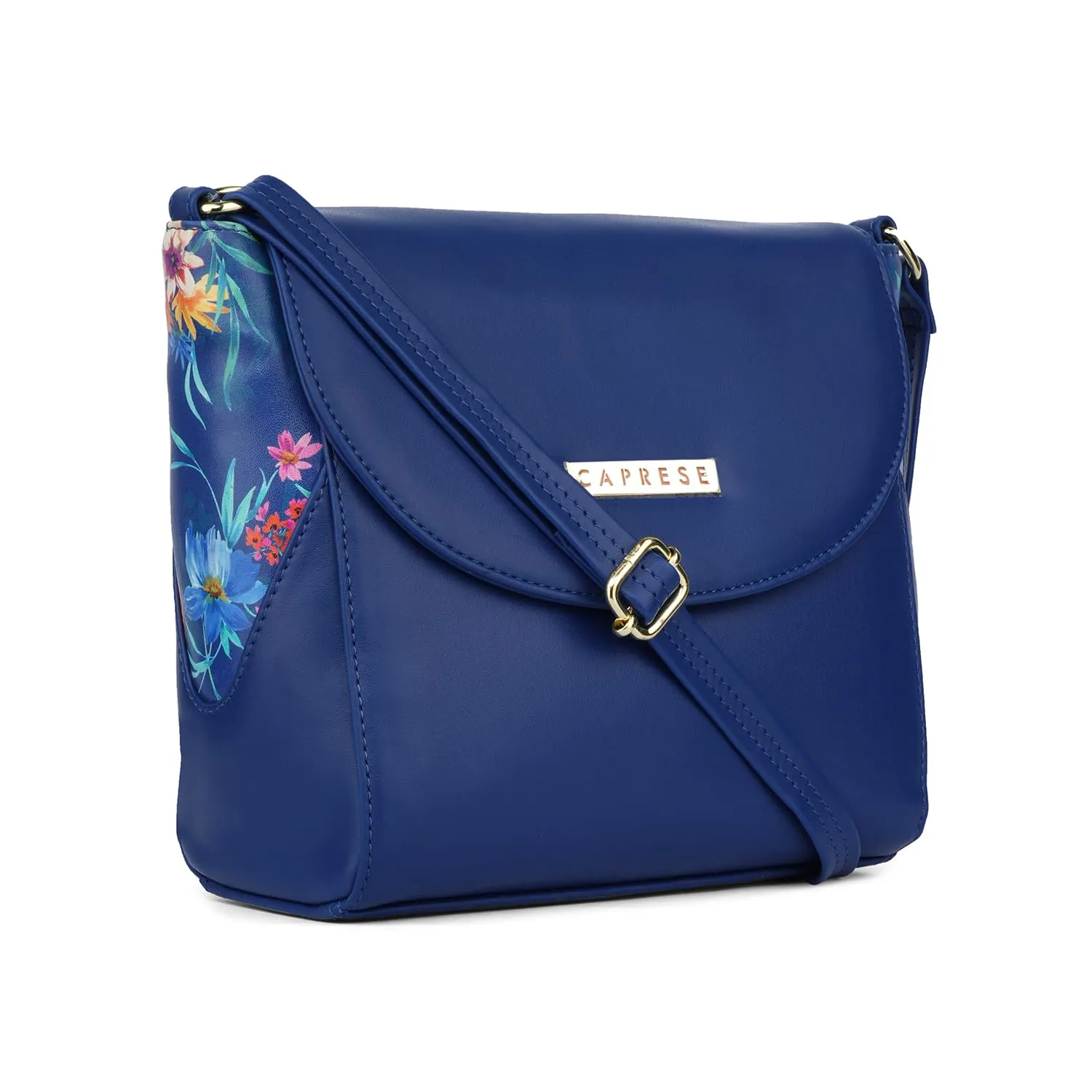 Caprese womens VANILLA SB Medium BLUE Sling Bag