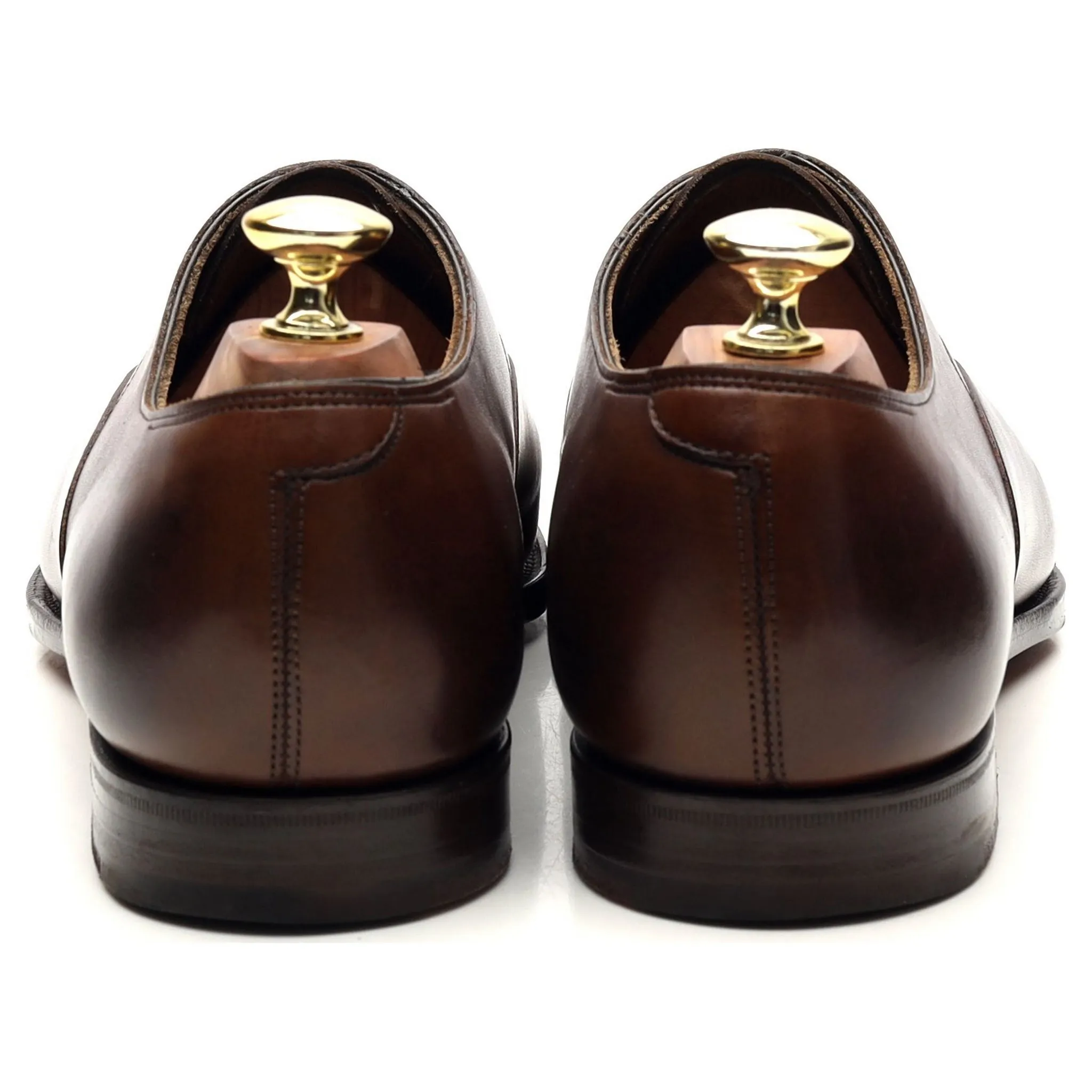 'Churchill' Dark Brown Leather Oxford UK 8.5 E