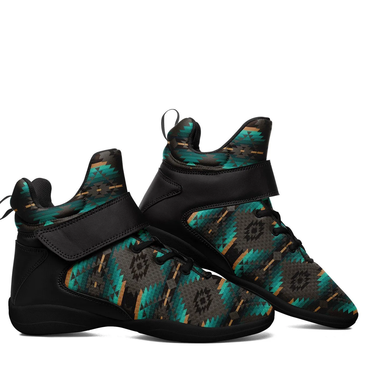 Cree Confederacy Kid's Ipottaa Basketball / Sport High Top Shoes