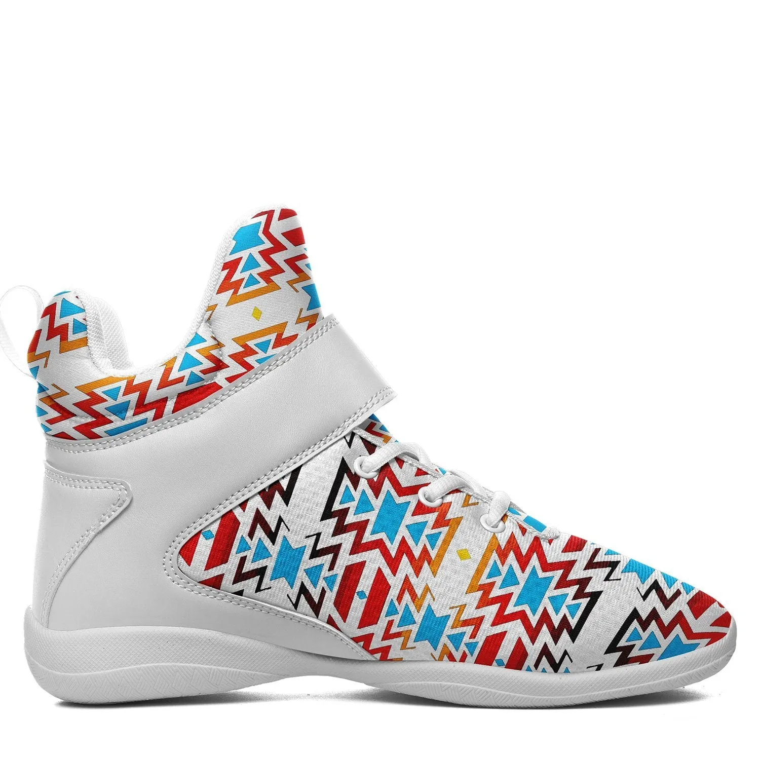 Fire Colors and Sky Ipottaa Basketball / Sport High Top Shoes