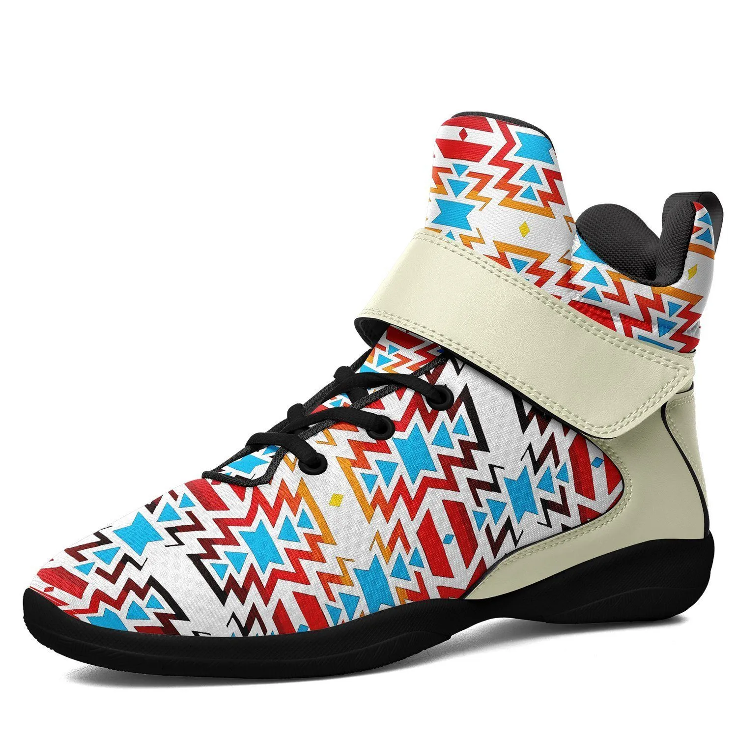 Fire Colors and Sky Ipottaa Basketball / Sport High Top Shoes