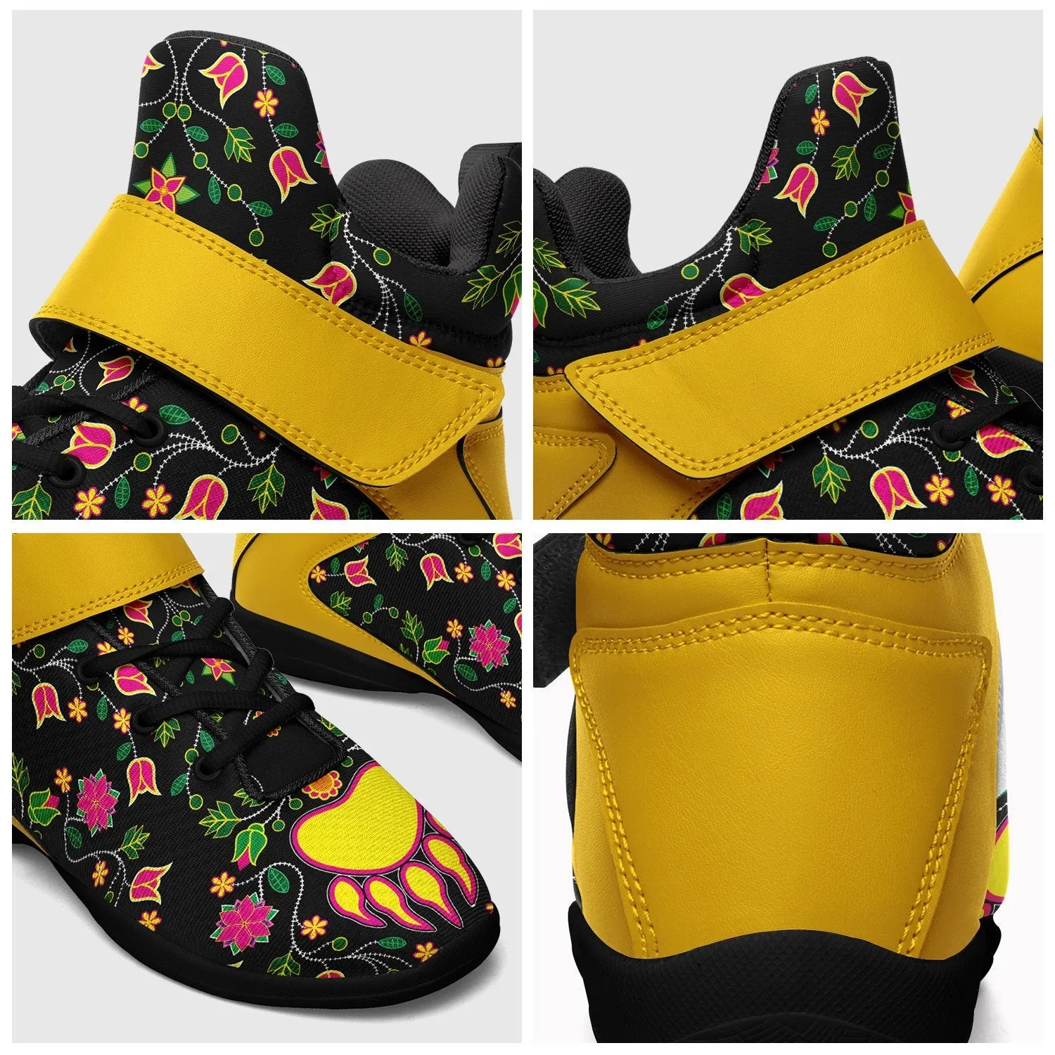 Floral Bearpaw Ipottaa Basketball / Sport High Top Shoes