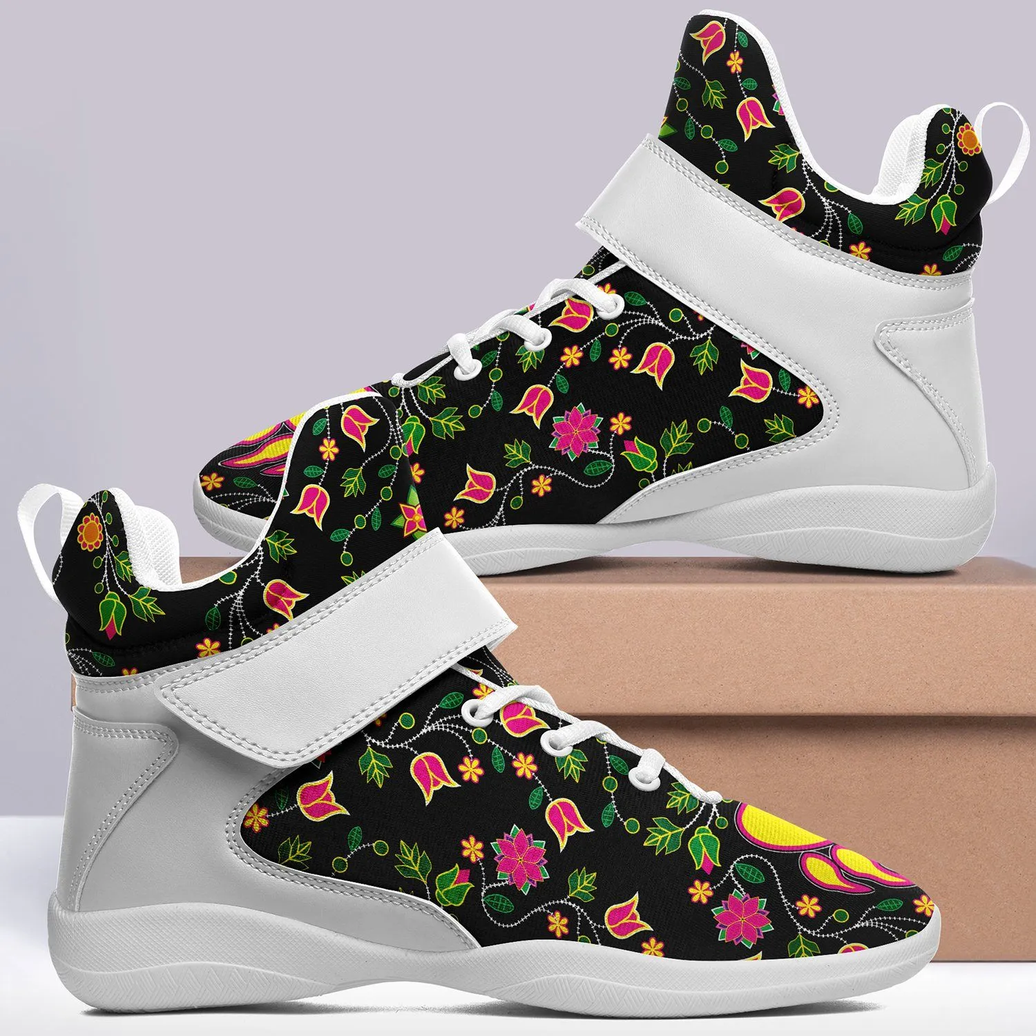 Floral Bearpaw Ipottaa Basketball / Sport High Top Shoes