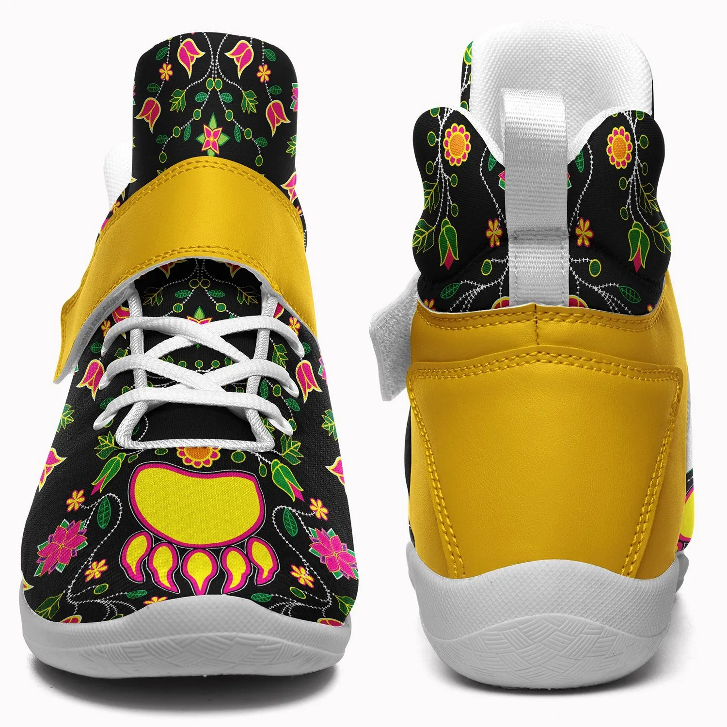 Floral Bearpaw Ipottaa Basketball / Sport High Top Shoes