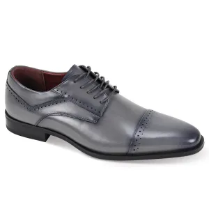 Giorgio Venturi Cap Toe Lace Shoe Gray