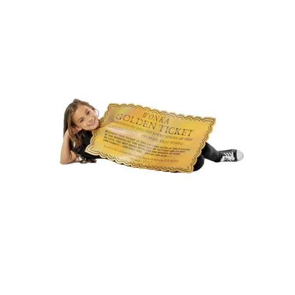 Golden Ticket Willy Wonka Child's Tabbard