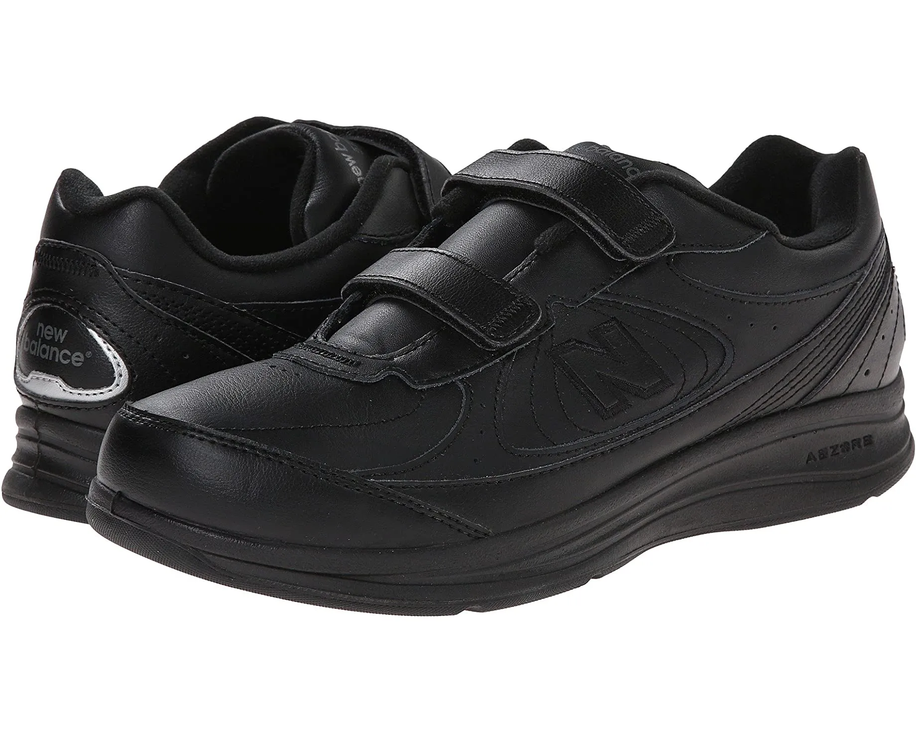 Hook and Loop 577 New Balance sneakers, black