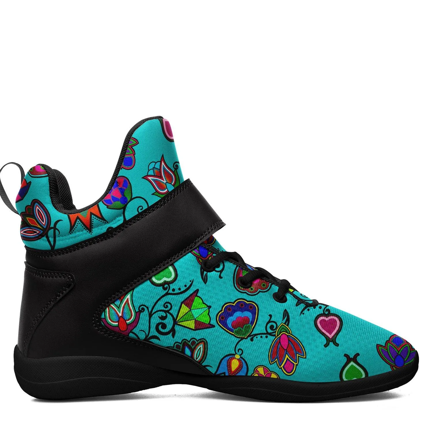 Indigenous Paisley Sky Ipottaa Basketball / Sport High Top Shoes