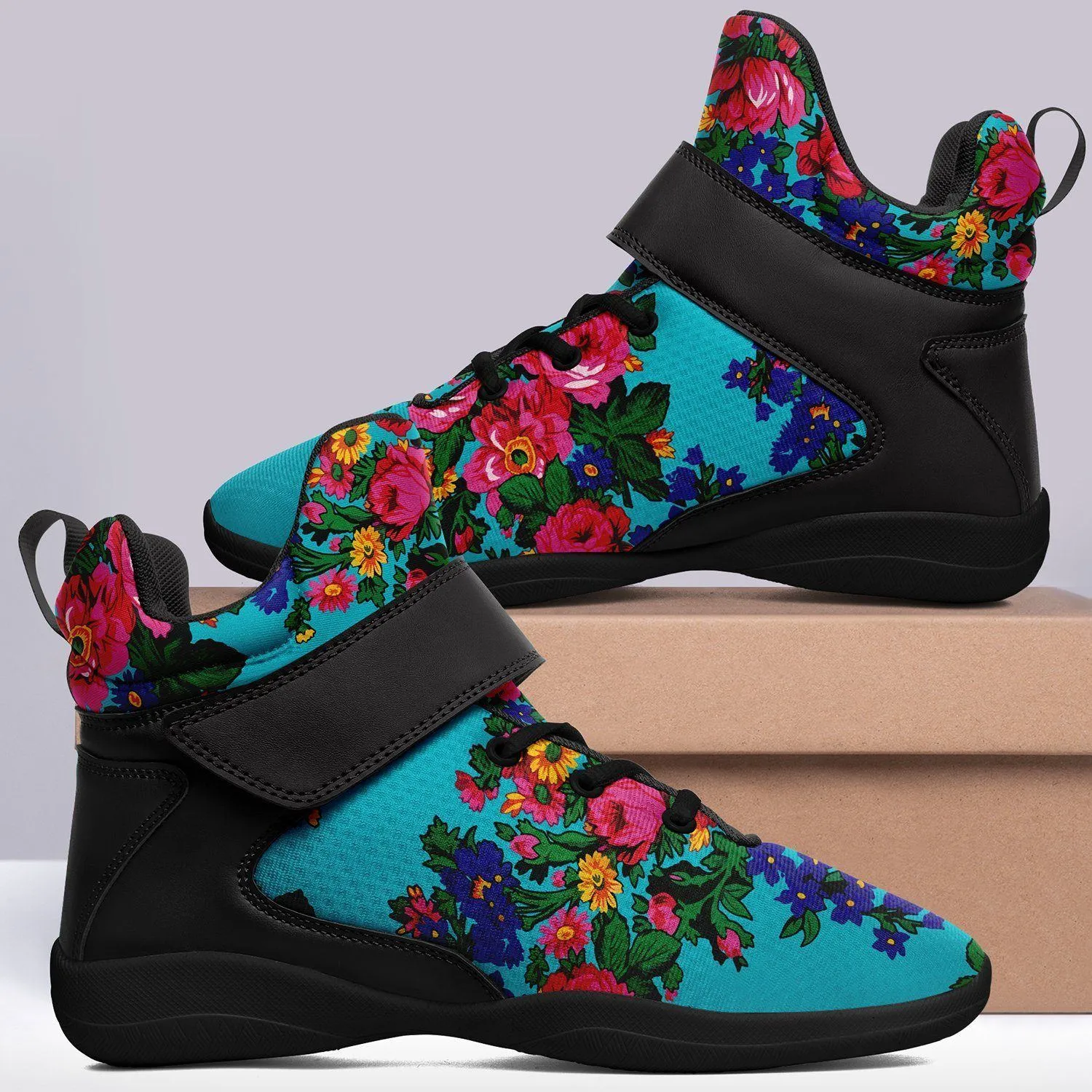 Kokum's Revenge Sky Ipottaa Basketball / Sport High Top Shoes - Black Sole