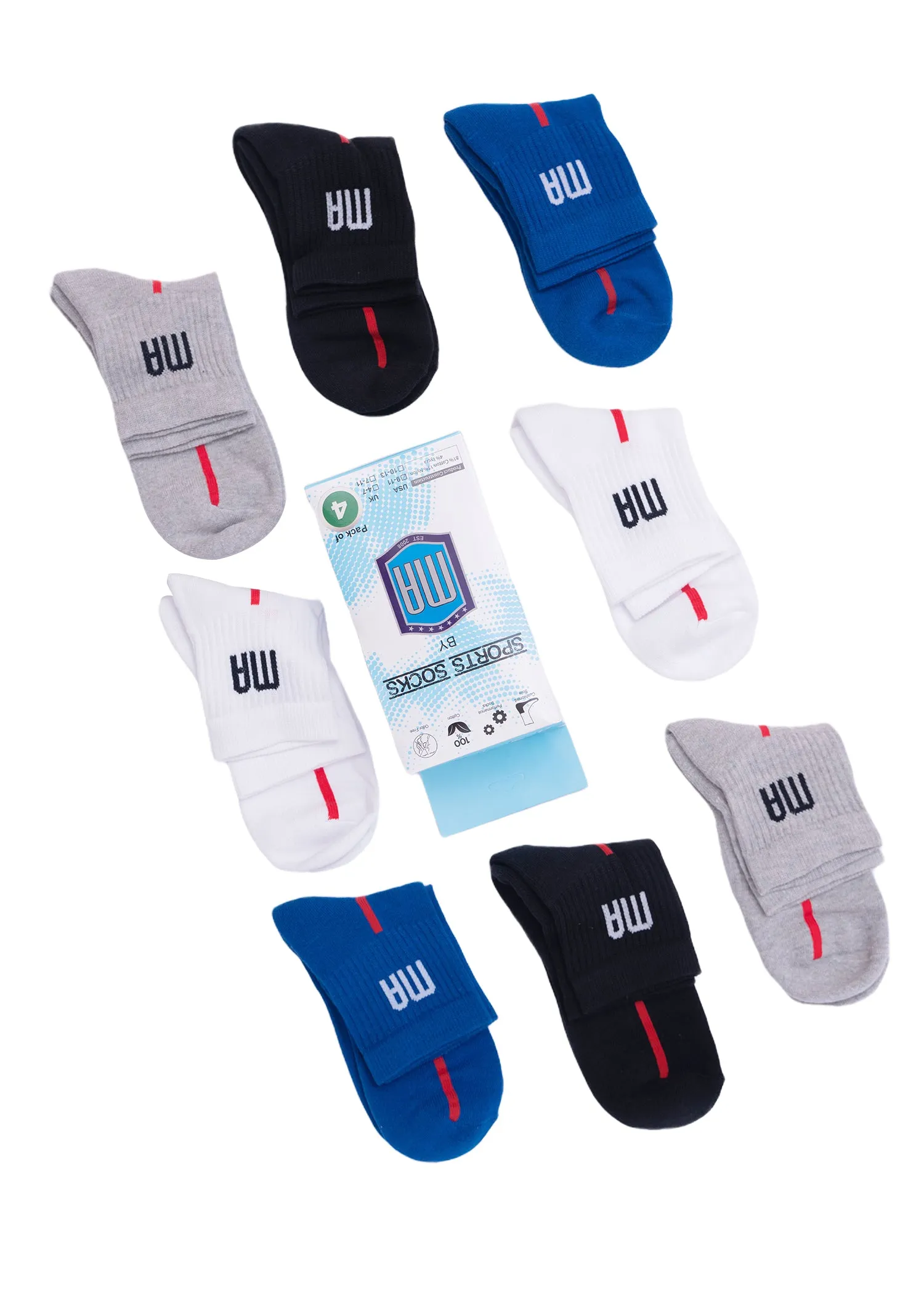 MA Socks pack of 4