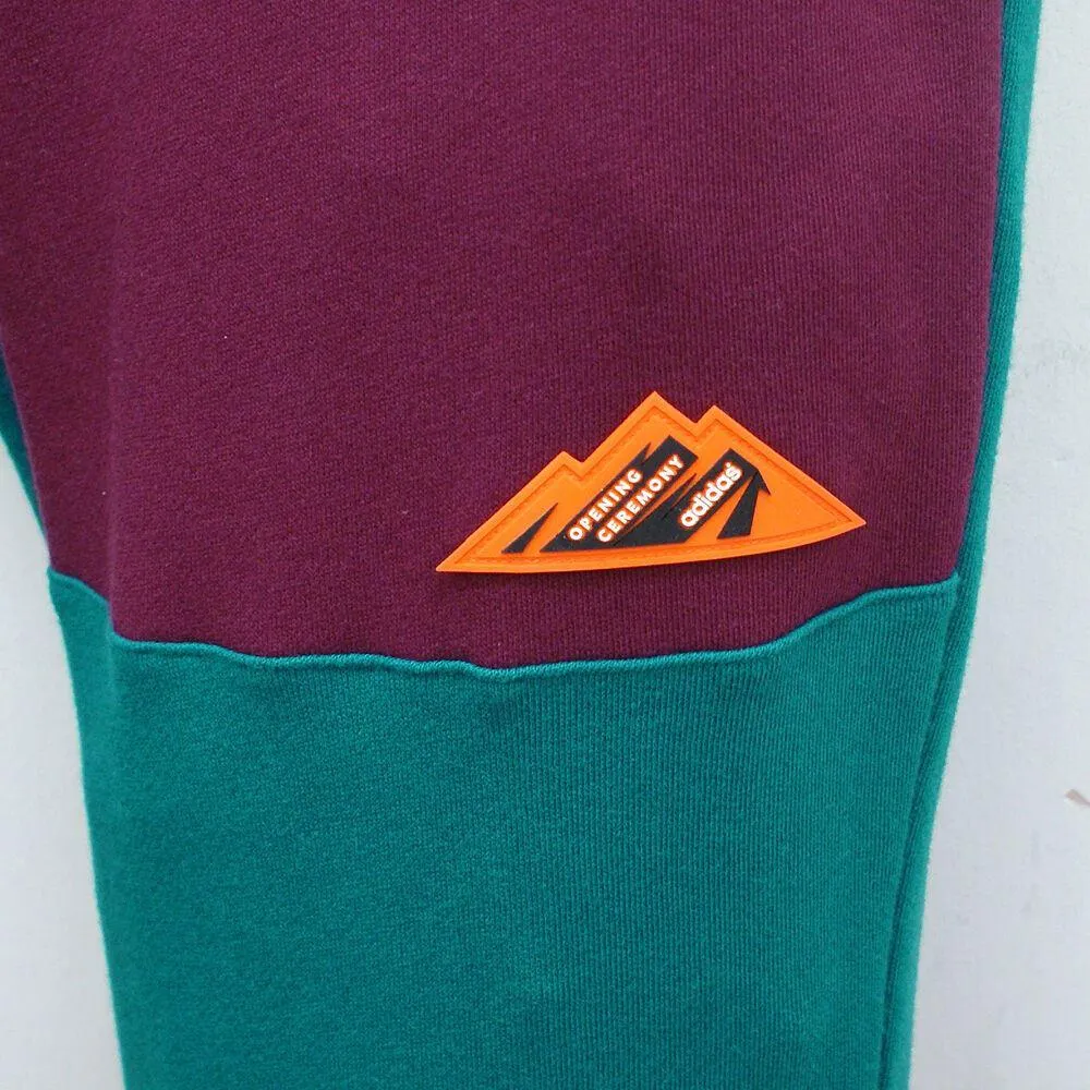 Maroon & Teal Sweat Pants