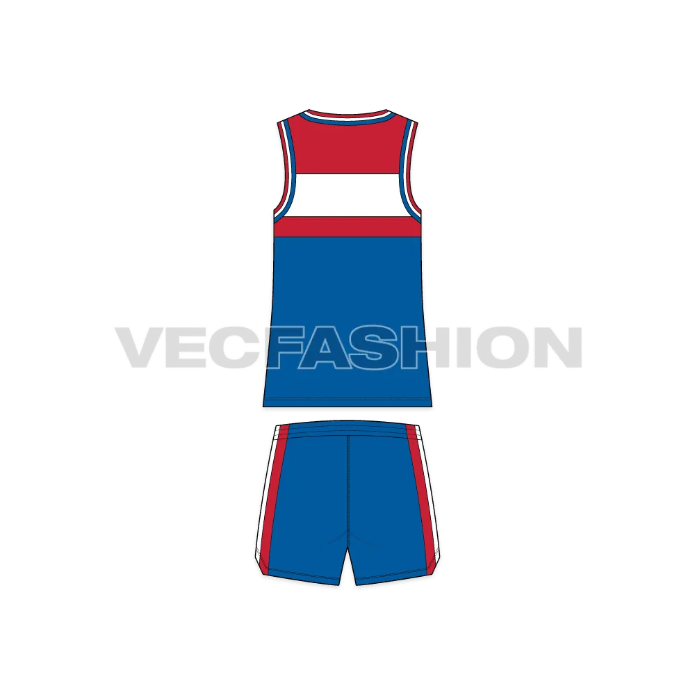 Mens Basketball Kit Vest and Shorts