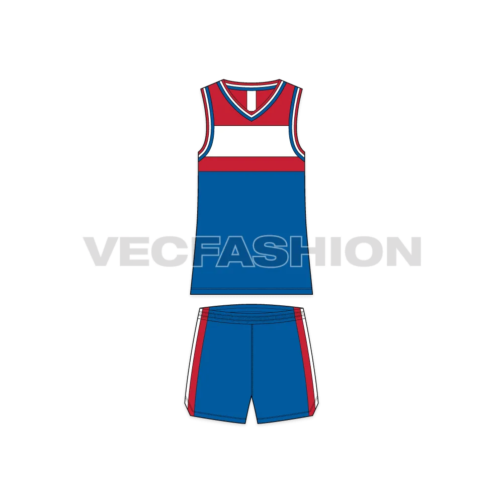 Mens Basketball Kit Vest and Shorts