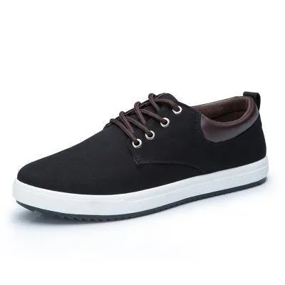 Mens Breathable Casual Lace Up Sneakers