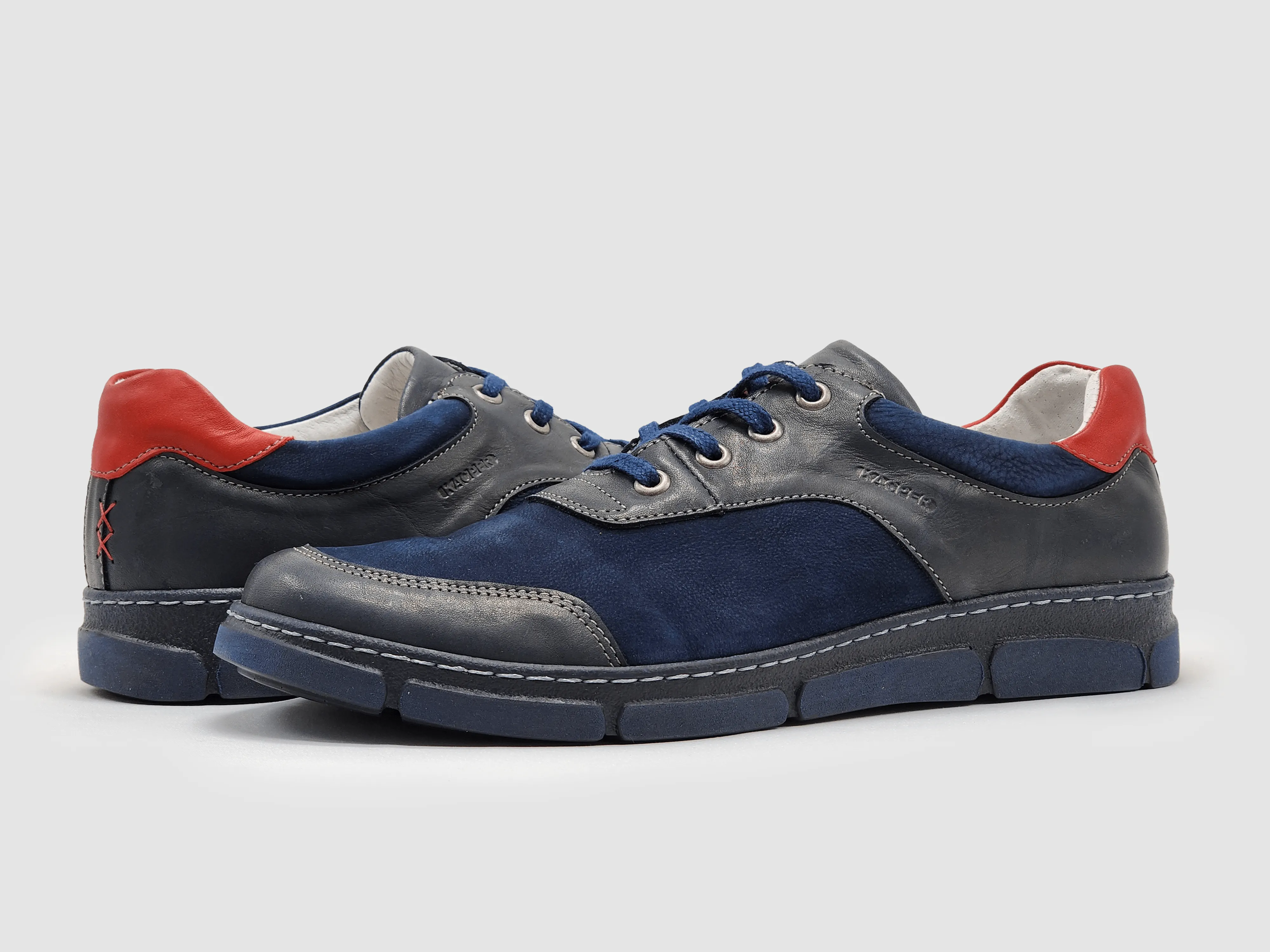 Men's Everyday Leather Shoes - Navy