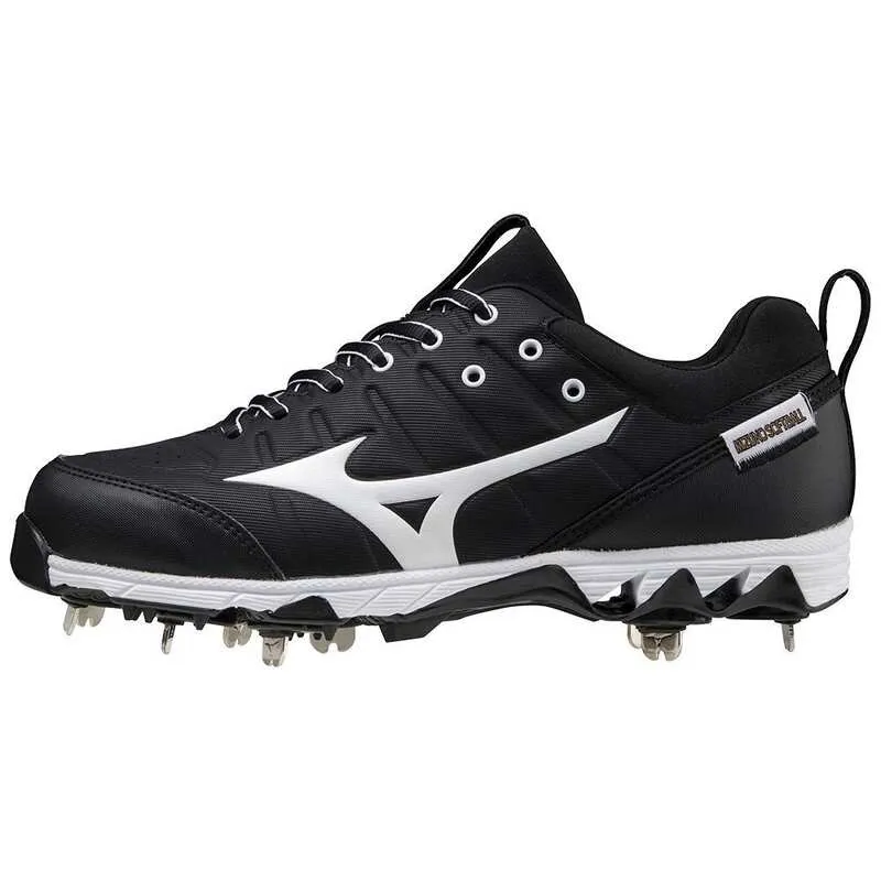 Mizuno Women's 9-Spike Swift 7 320638.9000 Low Metal Baseball Cleats