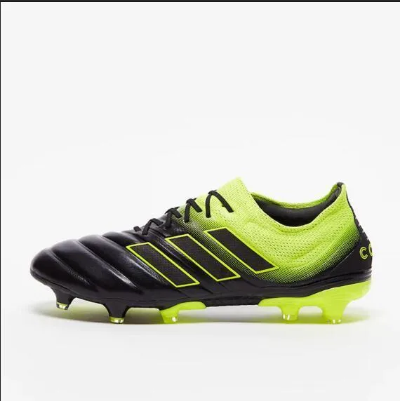 New Adidas Copa 19   FG Exhibit Soccer Cleats Shoes Green Black