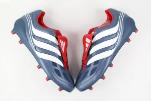 New Adidas Predator FG Soccer Cleats Shoes Blue Red White