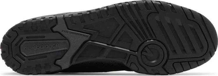 New Balance 550 'Triple Black' sneakers, black