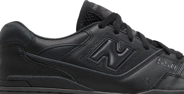 New Balance 550 'Triple Black' sneakers, black