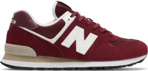 New Balance 574 'Garnet' sneakers, red