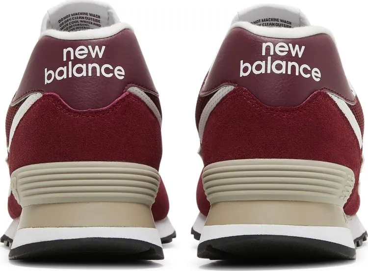 New Balance 574 'Garnet' sneakers, red