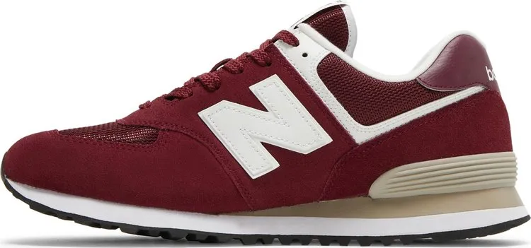 New Balance 574 'Garnet' sneakers, red