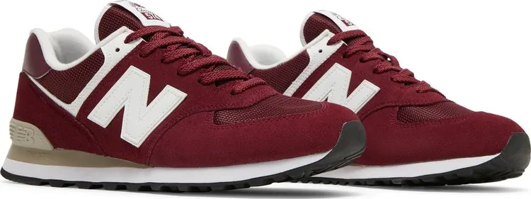 New Balance 574 'Garnet' sneakers, red