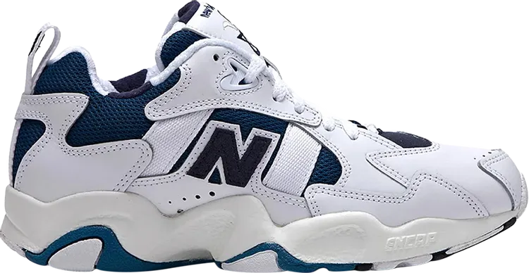 New Balance 650 'White Navy' sneakers, white