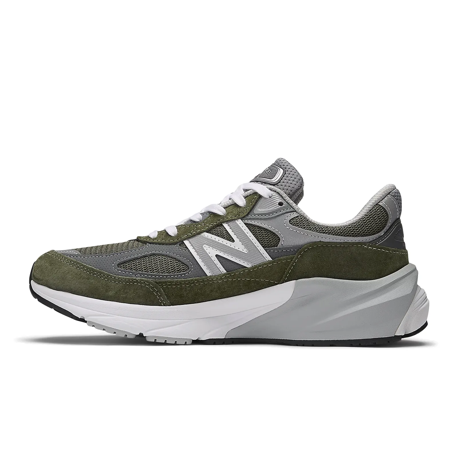 New Balance Made in USA 990v6 Running Shoe (Unisex) - Olive