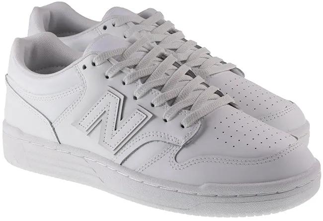 New Balance Trainers Mens 480 Leather White