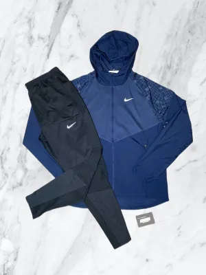 Nike Flash Run Division Set Navy Blue/ Black