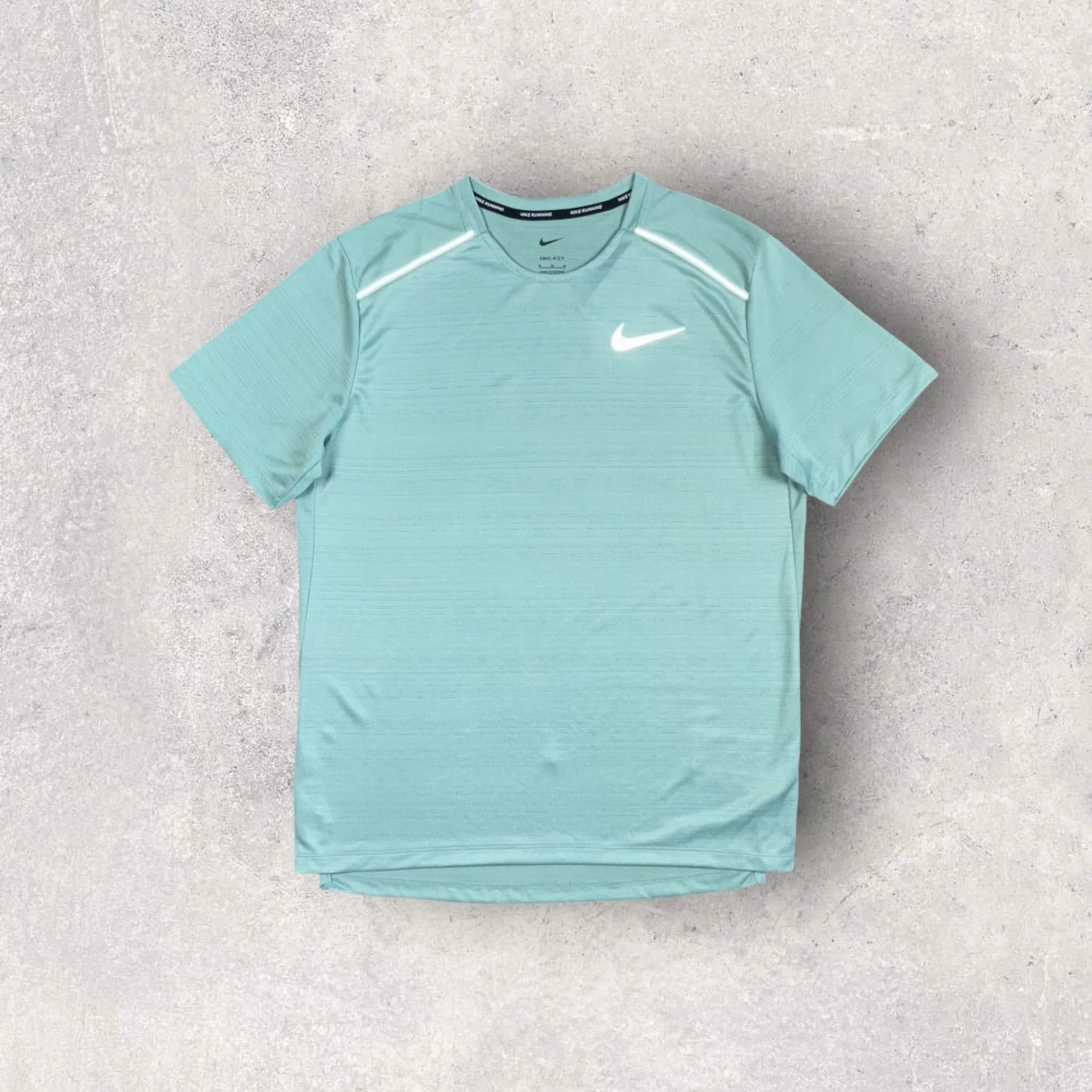 NIKE MILER T-SHIRT - MINERAL