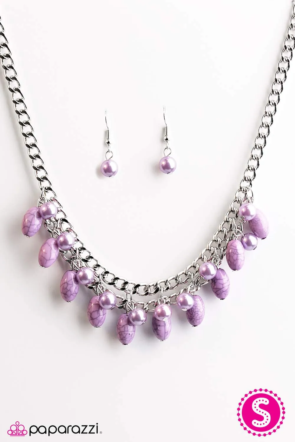 Open Door Jewelry - Cant BEAD Tamed - Purple Necklace - Paparazzi Accessories